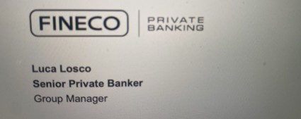 Luca Losco Senior Private Banker