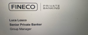 Luca Losco Senior Private Banker